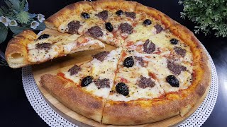 Non comprerai più la pizza dopo questo video Pizza fatta in casaimpasto veloce in 10 minuti [upl. by Remington]