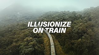 Illusionize On Train [upl. by Essilrahc]