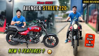 Finally 😱 Bajaj Avenger 220 Street BS7 New Model 2023 RIDE REVIEW  New Features amp Price  Avenger [upl. by Ryon]