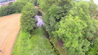 5 Five Locks Pontnewydd Canal  Drone Footage  Monmouthshire amp Brecon Canal [upl. by Yruama]