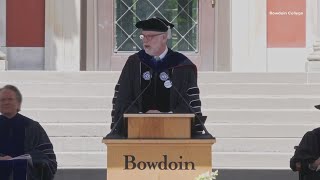 Bowdoin College honors graduates at commencement [upl. by Aroda]