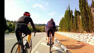 Road Bike Ride to Castell de Castells  Spain [upl. by Kubiak231]