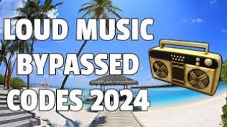 🔥ROBLOX BYPASSED AUDIO IDS AUGUST 2024RARELOUD🔊UNLEAKEDLEAKED [upl. by Airdnoed]