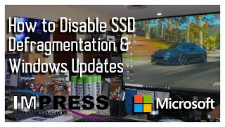 How to Disable SSD Defragmentation amp Windows Updates [upl. by Wordoow606]