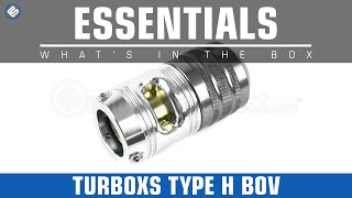 TurboXS Type H Blow Off Valve BOV  Whats in the Box [upl. by Hoo140]