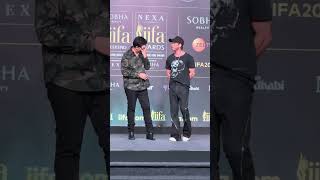 Sharukh khan and Karan Johar were spotted together at the IIFA awards srk karanjohar iifaaward [upl. by Avek]