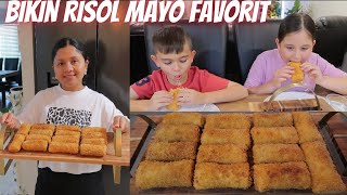 RISOL MAYO KEJU KRISPI  RISOLES MAYONAISE SUPER ENAK [upl. by Akiehsat794]