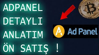 Ciddi yükseliş bekledigim ADPanel  100x potansiyeli olan ön satış detaylı inceleme [upl. by Harley602]