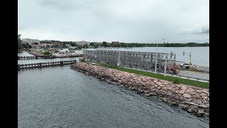 LaSalle Causeway  Update on the Temporary Modular Bridge Installation [upl. by Arita]