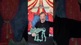 Puppet of the Day – Wooden Cat Marionette – The Puppet Hideaway with Eric Thomsen [upl. by Ahsiet]