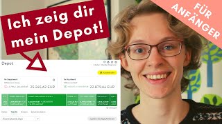 Mein AktienDepot gezeigt für Anfänger [upl. by Diane]