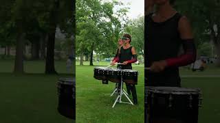 Academy  2024 drumcorps drumline [upl. by Enyehc895]