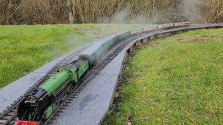 Enjoyable running Southern steam at Ruddington 28 Jan 24 [upl. by Maziar347]