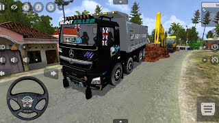 Truck Heavy Driving off road l Bus Simulator Indonesia [upl. by Ajssatan462]