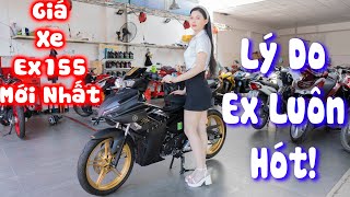 Lý Do Exciter 155 Luôn hot  Giá Xe Ex mới nhất 2024 [upl. by Llyrrad]