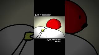 100  first kiss👻😶 part 22  myghostfriend animation shorts dsand anime cute [upl. by Efal]