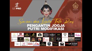 SEMINAR DAN LOMBA TATA RIAS PENGANTIN JOGJA PUTRI MODIFIKASI BANJARNEGARA [upl. by Nayd]