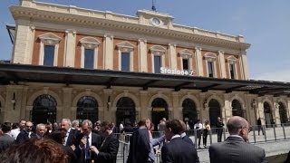 Dalla Stazione Parma parte per un nuovo viaggio [upl. by Arracot]