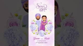 Digital Invitation eCard Video Maker  Wedding Invitation  Birthday Invitation  Puja Invite short [upl. by Nahsaj]