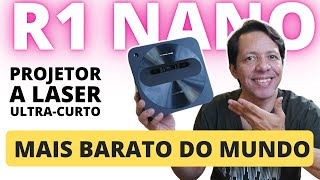 FENGMI R1 NANO  O projetor ultra curto mais barato do mundo [upl. by Yule]