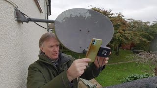 Sky satellite dish repair [upl. by Richel]