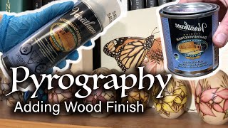 Wood Finish for Pyrography  Wood Burning for beginners [upl. by Ticon421]