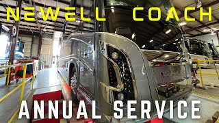 Newell Coach 1524 Annual Service at Newell Service Center Miami OK [upl. by Bobine]