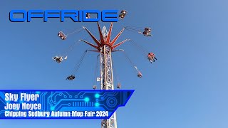 Sky Flyer  Joey Noyce Offride  Chipping Sodbury Autumn Mop Fair 2024 [upl. by Keiryt]