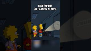 Bart and Lisa go to school at night [upl. by Wie]