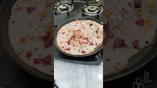 Instant beetroot uttapam हेल्दी उत्तपम Rice flour uttapamshorts [upl. by Quintina524]