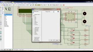 How to control motors with PIC18F4550 and L293DProteus  MikroC [upl. by Aitnohs]