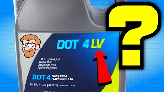 What is DOT 4 LV Brake Fluid • Cars Simplified Shorts [upl. by Anaik]