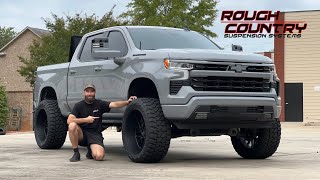 Lifted and Loaded Chevy Silverado Upgraded with 6” lift and 24x12 wheels [upl. by Loresz]