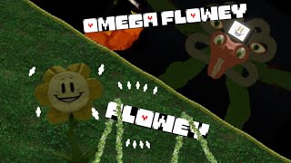 FLOWEY  OMEGA FLOWEY SHOWCASE Undertale New Era Roblox [upl. by Clement]