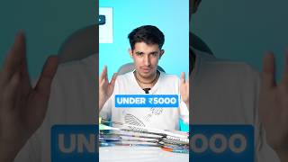 Top 5 best badminton rackets Under ₹5000 [upl. by Alvita]