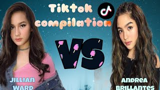 Andrea Brillantes Vs Jillian Ward Tiktok Compilation [upl. by Yoshio]