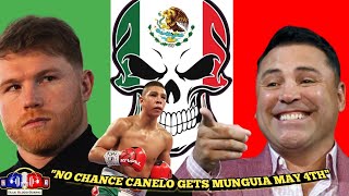 BREAKING “ABSOLUTELY NOT” OSCAR DELA HOYA TURNS DOWN CANELO ÁLVAREZ FIGHT JAIME MUNGUIA MAY 4 [upl. by Nairde]