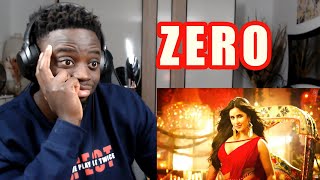 ZERO Husn Parcham Lyrical Video Song REACTION [upl. by Anerbes]