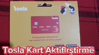 Tosla Kart Aktifleştirme  Tosla Kart Ekleme [upl. by Boyce660]