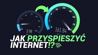 🔧JAK PRZYSPIESZYĆ INTERNET✅optymalizacja windows 10 [upl. by Auqinom403]