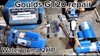 Goulds GT20 water pump repair [upl. by Okemak]