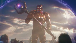 Celestial Destroys an Entire Planet Scene  Guardians Of The Galaxy 2014 Movie Clip HD [upl. by Alis]