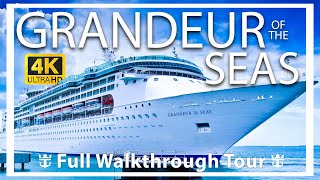 Royal Caribbean  Grandeur of the Seas Full Walkthrough Cruise Ship Tour amp Review  Smallest cruise [upl. by Hna]