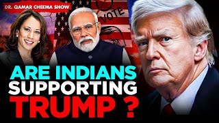 Are Indians Supporting Trump or Kamala Harris  Modi likes Trump so Indians May Support him [upl. by Yerd]