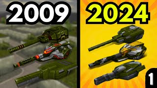 The History of Longrange turrets in Tanki Online 2009  2024 Railgun Shaft Thunder [upl. by Iris]