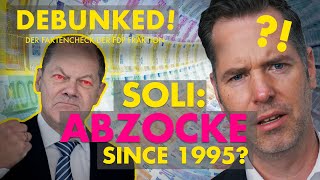 SOLIDARITÄTSZUSCHLAG ABZOCKE oder DRINGEND NÖTIG  DEBUNKED Der Faktencheck der FDPFraktion [upl. by Jordan]