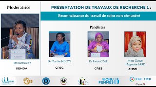 Colloque FAUEFAO 2023  Présentation de travaux 1 [upl. by Rekcut]