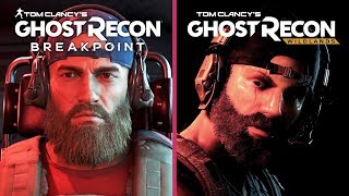 Ghost Recon Breakpoint vs Wildlands Alpha Gameplay Graphics Comparison [upl. by Gasperoni]