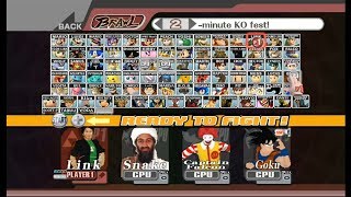 Smash Bros Brawl with Extra Characters Pikezers Brawlex [upl. by Teirtza]