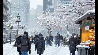 Gen 3 The streets of Tokyo snowfall [upl. by Jacobo]